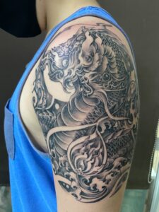 Thai Style Dragon tattoo