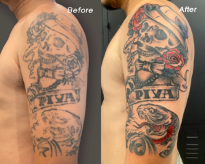 Kob - Pimp up - Touch up Tattoo